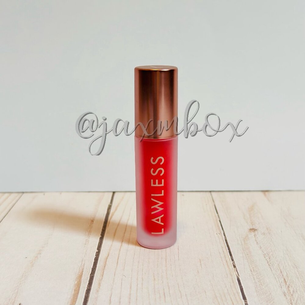 NEW LAWLESS Forget The Filler Lip Plumper Line Smoothing Gloss Cherry Vanilla